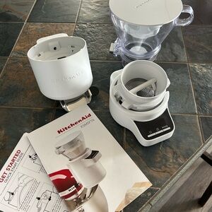 KitchenAid White Sifter and Scale Attachment